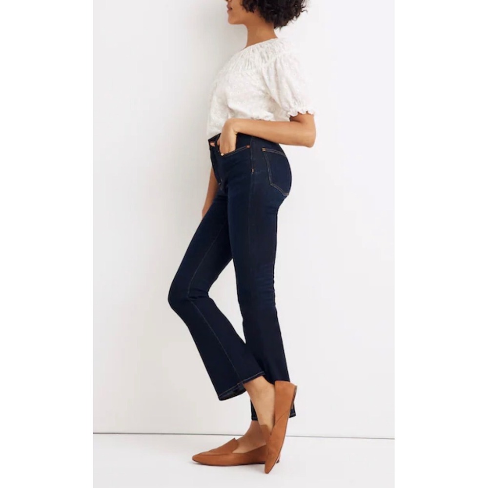Madewell NWOT Curvy Cali Demi-Boot Jeans Larkspur Wash Womens Size‎ 29